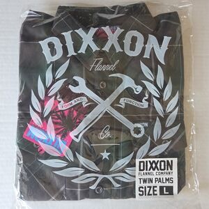 Dixxon Flannel Company Twin Palms Dancun Series Men's LG Long Sleeve Shirt BNIB